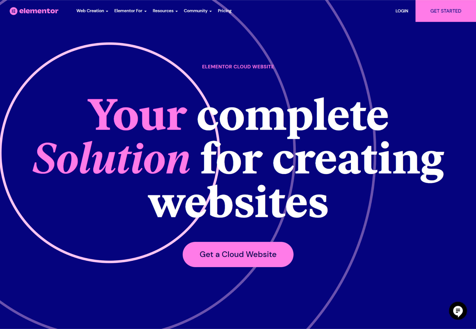 Elementor Cloud Website Hosting