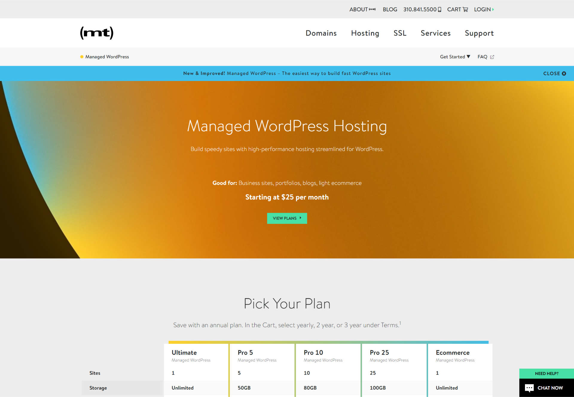 Premium Hosting Solution for Elementor and WordPress