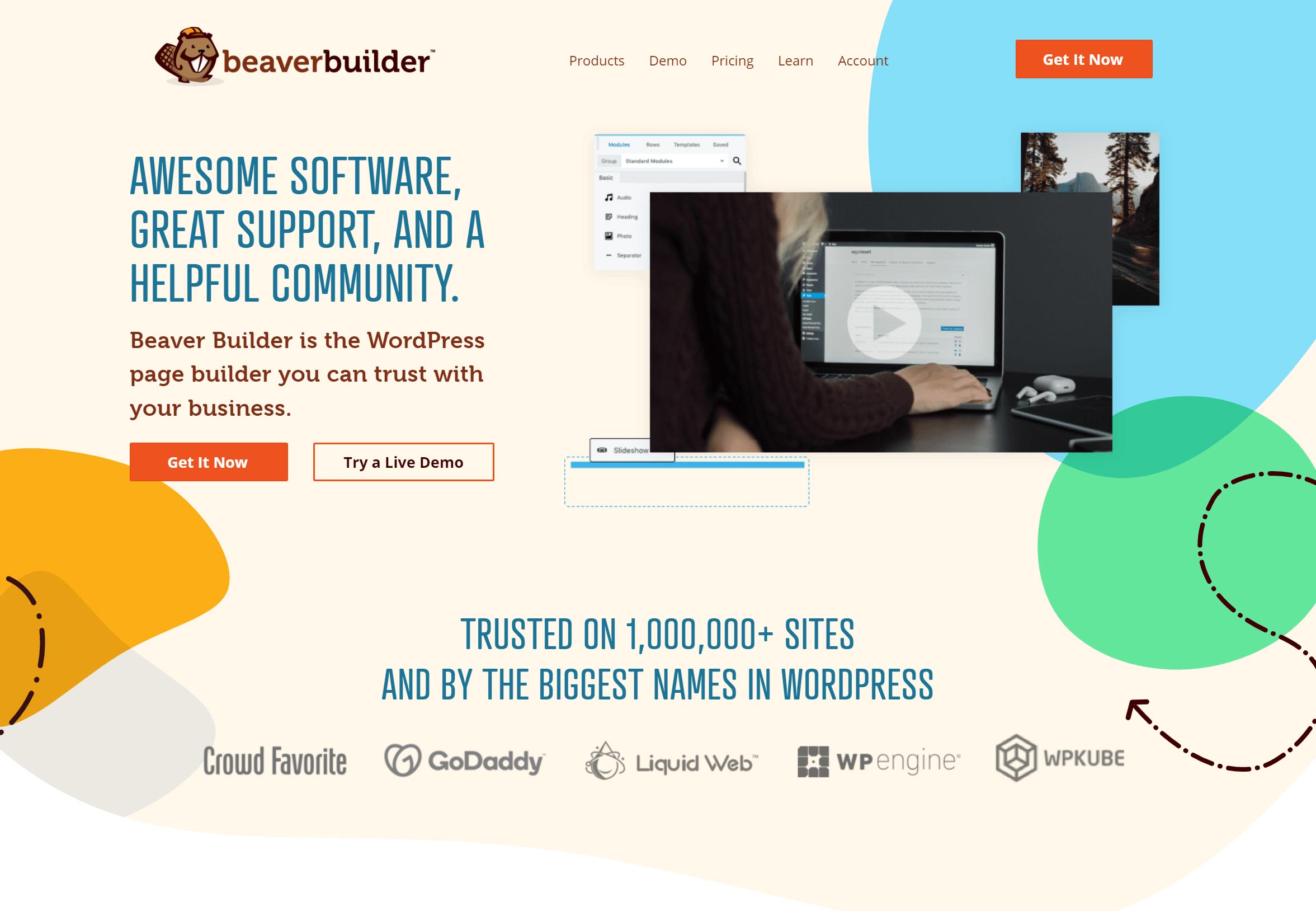 Beaver WordPress Website Software
